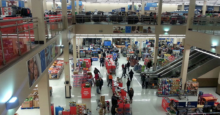 Walmart Supercenter Inside